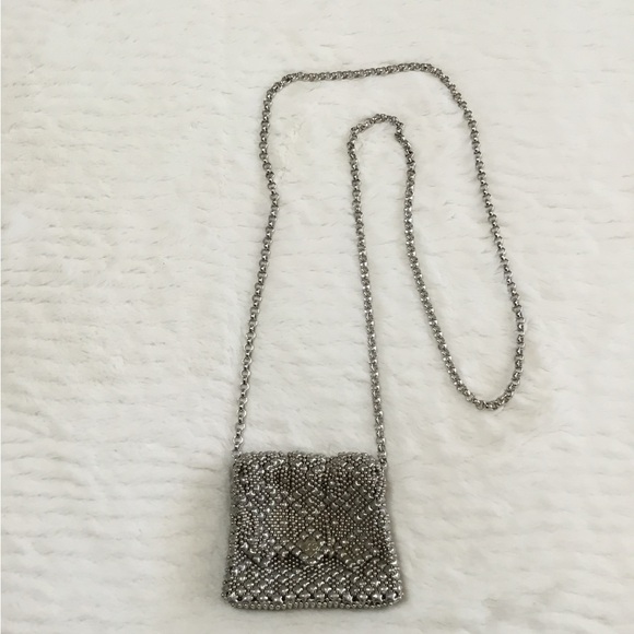 sergio Gutierrez Handbags - LIQUID METAL BAG CHROME FINISH BAG BY SERGIO GUTIERREZ